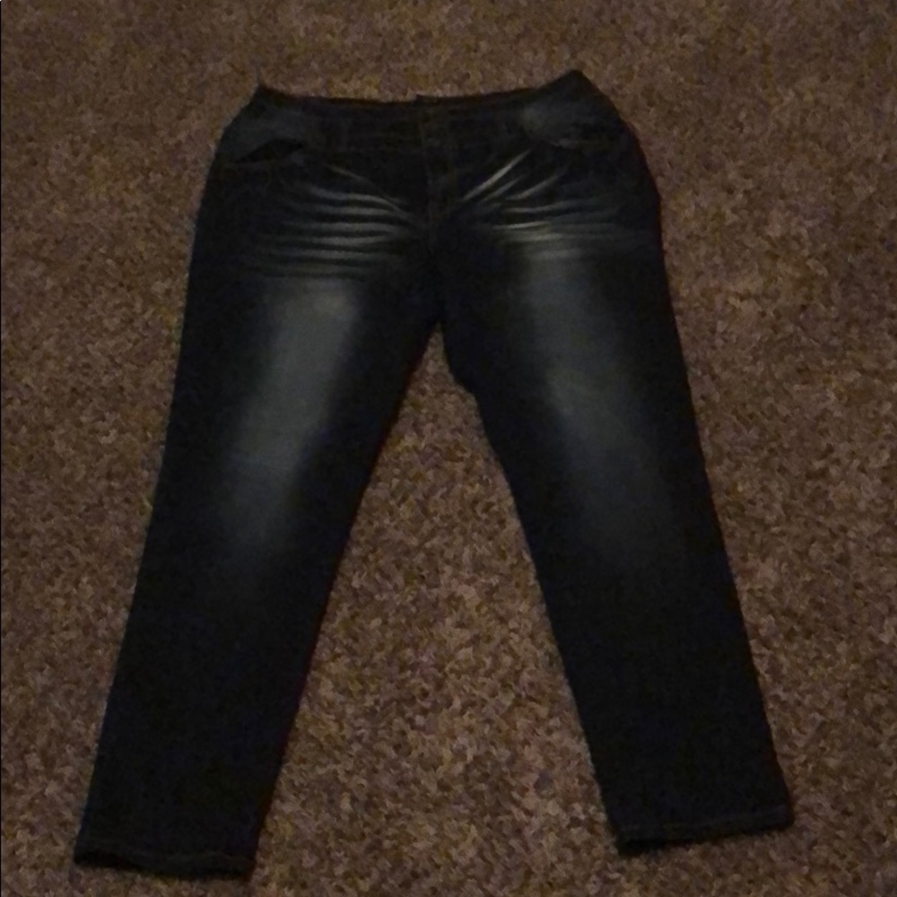 High waisted 3 Button Jean